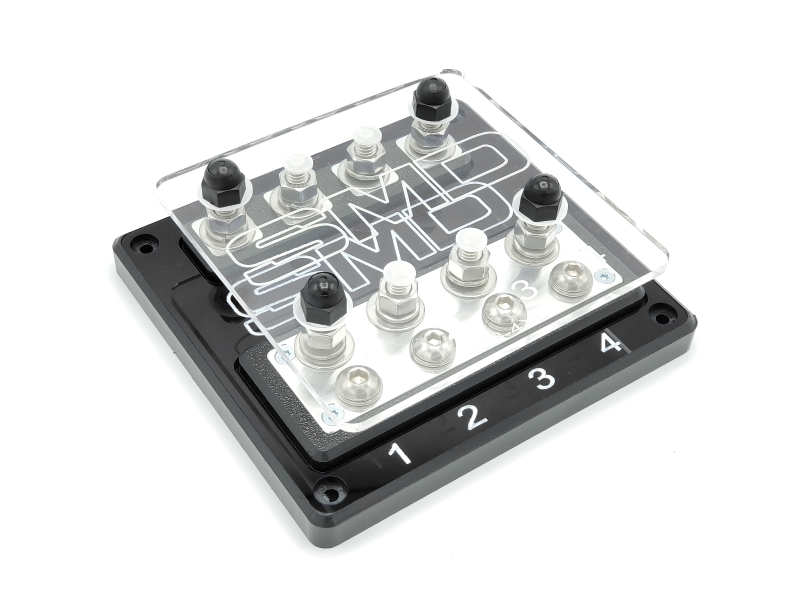 SMD Quad XL ANL Fuse Block (Aluminum)