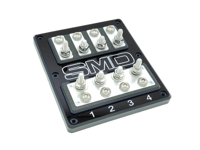 SMD Quad XL2 ANL Fuse Block (Aluminum)