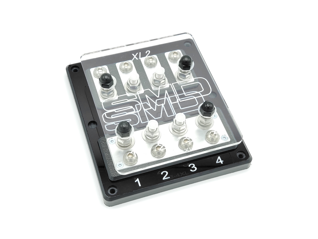 SMD Quad XL2 ANL Fuse Block (Aluminum)
