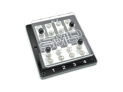 SMD Quad XL2 ANL Fuse Block (Aluminum)